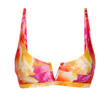 Cargar imagen en el visor de la galería, Product Front: Rio De Sol Haut Top Tiedye-Red Bra-V