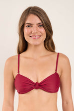 Cargar imagen en el visor de la galería, Gallery: Rio De Sol Haut Top Touch-Carmim Bandeau-Joy