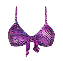 Cargar imagen en el visor de la galería, Product Front: Rio De Sol Haut Top Ultra Violet Bra