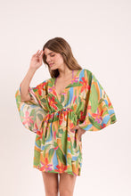 Cargar imagen en el visor de la galería, Image 06: Rio De Sol Robe De Plage Tropical Kaftan Bel