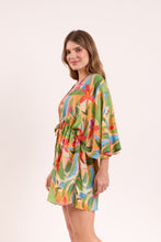 Cargar imagen en el visor de la galería, Image 09: Rio De Sol Robe De Plage Tropical Kaftan Bel