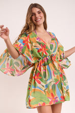 Cargar imagen en el visor de la galería, Image 10: Rio De Sol Robe De Plage Tropical Kaftan Bel