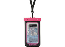 Cargar imagen en el visor de la galería, Model Front: Seawag Sac De Plage Seawag Black & Pink Waterproof Case 5.7