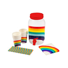 Cargar imagen en el visor de la galería, Product Front: Sunnylife Fête Drink Party Kit Rainbow