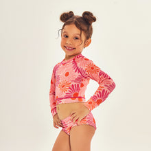 Cargar imagen en el visor de la galería, Image 02: Uv Line Deux Pièces Fille Bikini Girl Solar Rose