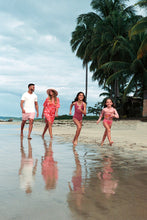 Cargar imagen en el visor de la galería, Image 06: Uv Line Une Pièce Fille Swimsuit Girl Marcela Fuchsia White Upf50+