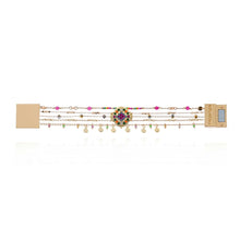 Cargar imagen en el visor de la galería, Product Back: Hipanema Bracelet Cuff Goldville Gold Hipanema
