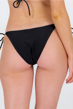 Cargar imagen en el visor de la galería, Image 07: Rio De Sol Bas Bottom Shimmer-Black Ibiza-Rope
