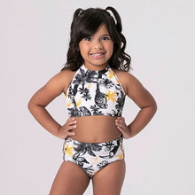 Cargar imagen en el visor de la galería, Image 04: Uv Line Deux Pièces Fille Trikini Brasil Upf50+
