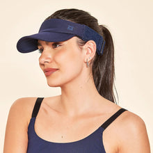 Cargar imagen en el visor de la galería, Image 02: Uv Line Visière Elastic Visor Navy Blue Upf50+
