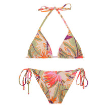 Cargar imagen en el visor de la galería, Product Front: Rio De Sol Ensemble Set Oasis Tri-Inv Cheeky-Tie
