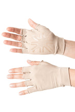 Cargar imagen en el visor de la galería, Image 02: Uv Line Gants Short Gloves Uni Beige Upf50+
