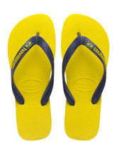 Cargar imagen en el visor de la galería, Product Front: Havaianas Tongs Brasil Logo Citrus Yellow
