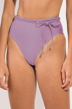 Cargar imagen en el visor de la galería, Gallery: Rio De Sol Bas Bottom Shimmer-Harmonia Belted-High-Waist
