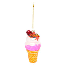 Cargar imagen en el visor de la galería, Product Front: Sunnylife Fête Festive Ornament Ice Cream
