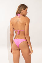 Cargar imagen en el visor de la galería, Model Back: Rio De Sol Bas Bottom Crespinho-Rosa Cheeky-Tie
