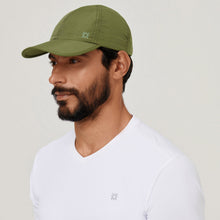 Cargar imagen en el visor de la galería, Image 02: Uv Line Casquette Cap Uv Pro Masc Green Militar Upf50+
