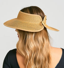 Cargar imagen en el visor de la galería, Model Back: Uv Line Visière Visor Siena Imp Fem Wheat Upf50+
