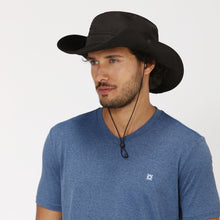Cargar imagen en el visor de la galería, Image 02: Uv Line Chapeau Souple/Capeline Safari Preto Upf50+
