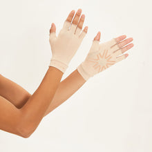 Cargar imagen en el visor de la galería, Image 04: Uv Line Gants Short Gloves Uni Chocolate Upf50+
