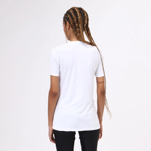 Cargar imagen en el visor de la galería, Model Back: Uv Line Fitness Haut T-Shirt Sport Fit Branco Upf50+
