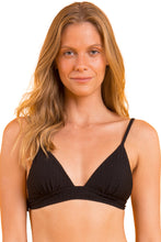 Cargar imagen en el visor de la galería, Gallery: Rio De Sol Haut Top Bora-Black Tri-Cos
