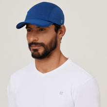 Cargar imagen en el visor de la galería, Image 02: Uv Line Casquette Cap Athletic Dry 2021 Masc Nav Yblue Upf50+
