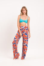 Cargar imagen en el visor de la galería, Image 09: Rio De Sol Pantalon De Plage Leaves Wide Pants
