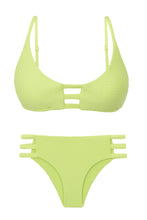 Cargar imagen en el visor de la galería, Product Front: Rio De Sol Ensemble Set Bora-Citrus Bra-Trio Madrid-Trio
