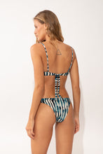 Cargar imagen en el visor de la galería, Model Back: Rio De Sol Bas Bottom Azule Leblon

