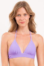 Cargar imagen en el visor de la galería, Gallery: Rio De Sol Haut Top Bora-Lavanda Tri-Cos
