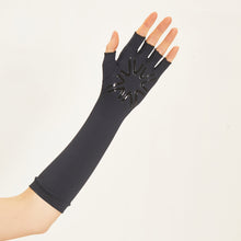 Cargar imagen en el visor de la galería, Image 04: Uv Line Gants Long Gloves Uni Black Upf50+
