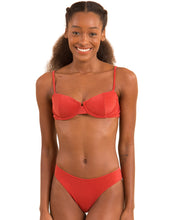 Cargar imagen en el visor de la galería, Gallery: Rio De Sol Ensemble Set Malibu-Chili Balconet Ciao
