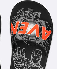Cargar imagen en el visor de la galería, Image 02: Ipanema Tongs Ipanema Avengers Slide Preto Cinza Laranja
