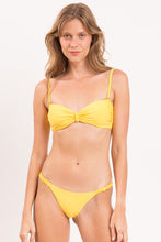 Cargar imagen en el visor de la galería, Gallery: Rio De Sol Ensemble Set Amarelo Bandeau-Crispy Cheeky-Crispy
