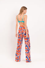 Cargar imagen en el visor de la galería, Image 08: Rio De Sol Pantalon De Plage Leaves Wide Pants
