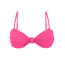 Cargar imagen en el visor de la galería, Product Front: Rio De Sol Haut Top Mtx-Ultrapink Bandeau-Joy
