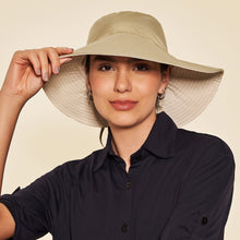 Cargar imagen en el visor de la galería, Image 05: Uv Line Chapeau Souple/Capeline San Diego Areia Kaki Upf50+

