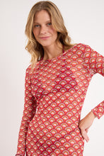 Cargar imagen en el visor de la galería, Image 08: Rio De Sol Vêtement De Plage Floral-Scales Dress Lucy
