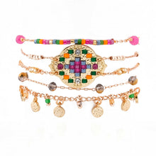 Cargar imagen en el visor de la galería, Product Front: Hipanema Bracelet Cuff Goldville Gold Hipanema

