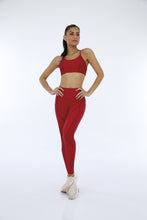 Cargar imagen en el visor de la galería, Image 02: Alto Giro Fitness Haut Top Hyper Recortes Atlanta Vermelho Haute Red
