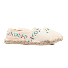 Cargar imagen en el visor de la galería, Product Front: Cala 1789 Espadrille Classique 2 - Azteque Ecru
