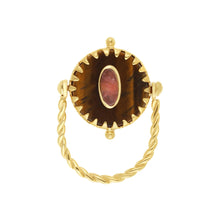 Cargar imagen en el visor de la galería, Model Front: Hipanema Bague Miamor Amber Hipanema
