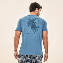 Cargar imagen en el visor de la galería, Model Back: Uv Line T-Shirt Pour Homme T-Shirt Uvline Coqueiro Upf50+
