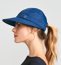 Cargar imagen en el visor de la galería, Image 02: Uv Line Casquette Visor Nice Fem Navy Blue Upf50+
