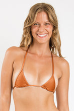 Cargar imagen en el visor de la galería, Gallery: Rio De Sol Haut Top Shimmer-Nocciola Tri-Mini
