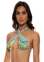 Cargar imagen en el visor de la galería, Image 02: Luli Fama Haut Top Cross Diamond Amalfi
