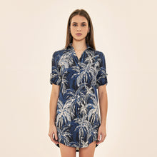 Cargar imagen en el visor de la galería, Image 05: Uv Line Chemise Shirtdress Coqueiros Marinho Upf50+

