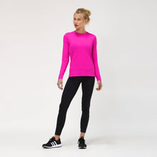 Cargar imagen en el visor de la galería, Model Front: Uv Line T-Shirt Camiseta Uv X Pro Ml Rosa Upf50+
