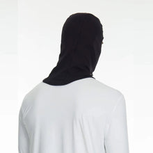 Cargar imagen en el visor de la galería, Model Back: Uv Line Chapeau Legionnaire Skin Mask Balaclava Uni Black Upf50+
